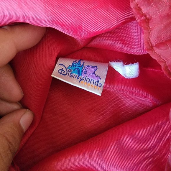 Disneyland California Adventure 2005 Red Darwstring Lightweight Backpack